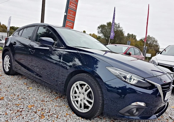 Mazda 3 cena 53900 przebieg: 121000, rok produkcji 2016 z Pieńsk małe 667